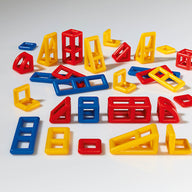 mobilo add-ons, geometric parts, 28 pieces