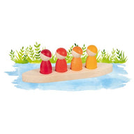 Little men in the boat, goki evolution
