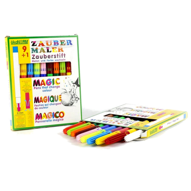 Oekonorm Magic Markers 9 + 1 Color Changer · Kinder Playroom