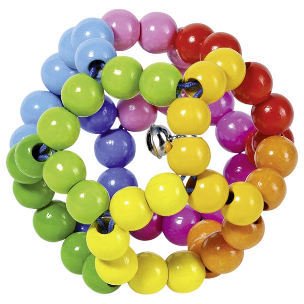Touch Ring Elastic Rainbow Ball, goki baby · Kinder Playroom