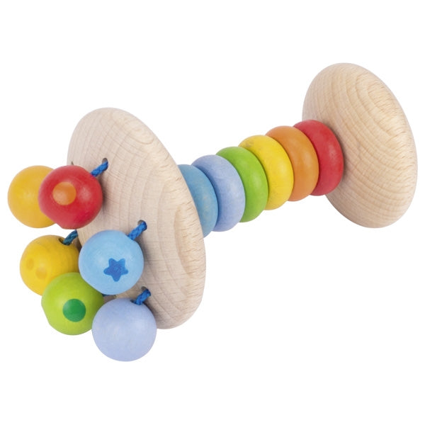 Touch Ring Elastic Rainbow Ball, goki baby · Kinder Playroom