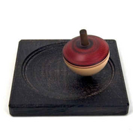 Mader Small Plate for Spinning Tops (Ebonized)