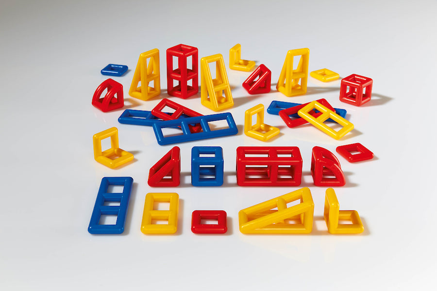 mobilo add-ons, geometric parts, 28 pieces