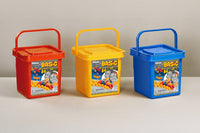 mobilo basic set, 86 pieces in a bucket