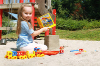 mobilo basic set, 86 pieces in a bucket