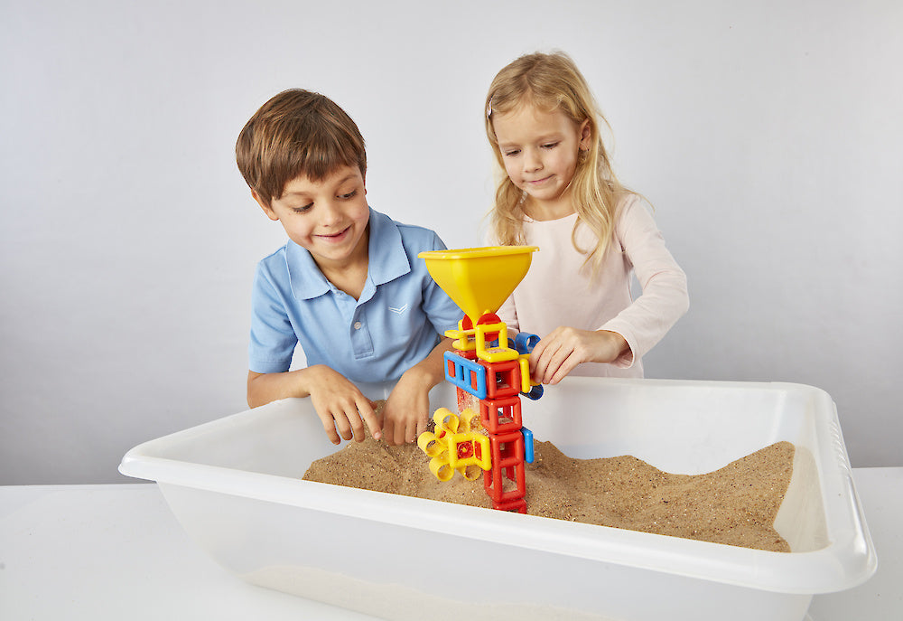 mobilo FLOW basic set, 48 pieces in a bucket