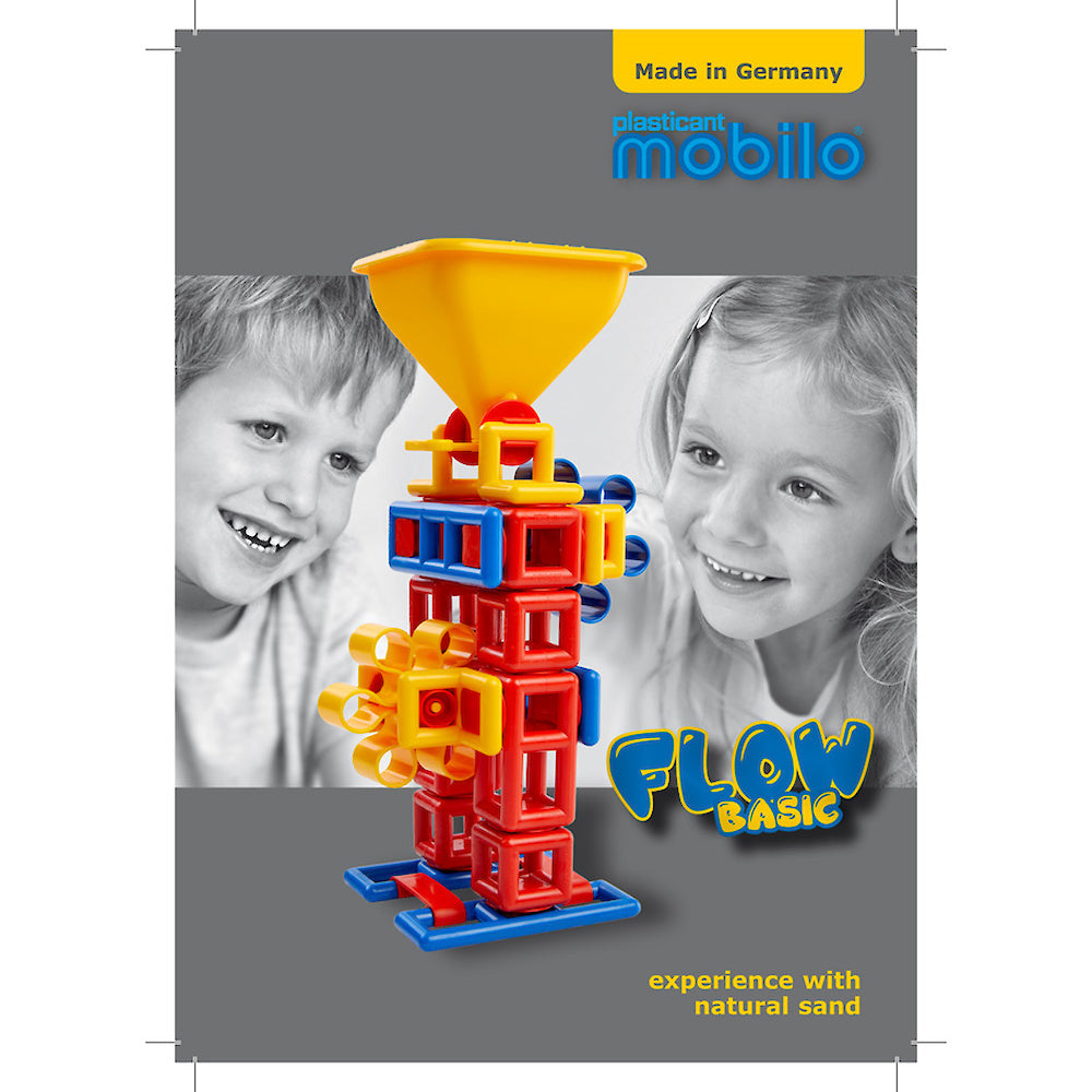 mobilo FLOW basic set, 48 pieces in a bucket