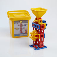 mobilo FLOW basic set, 48 pieces in a bucket