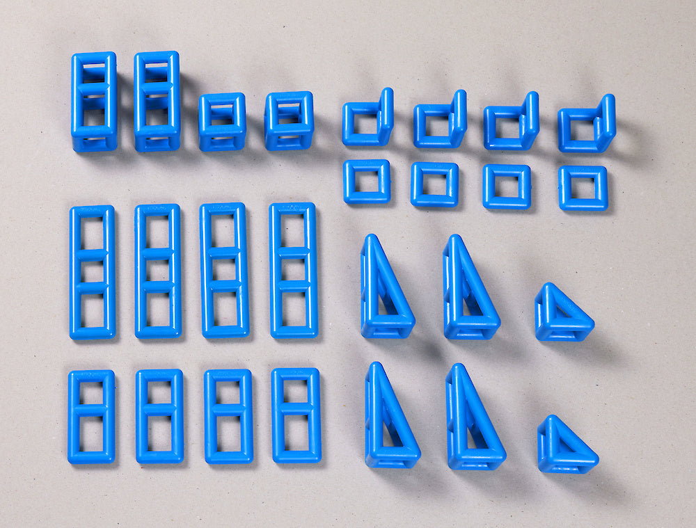 mobilo ECO geometric parts, 26 pieces