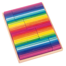 Load image into Gallery viewer, Rainbow Building Slats (Large Set)
