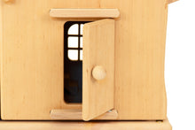Load image into Gallery viewer, Drewart Doll House with Doors with Natural Roof
