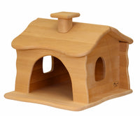 Drewart Dwarf's House with Natural Roof