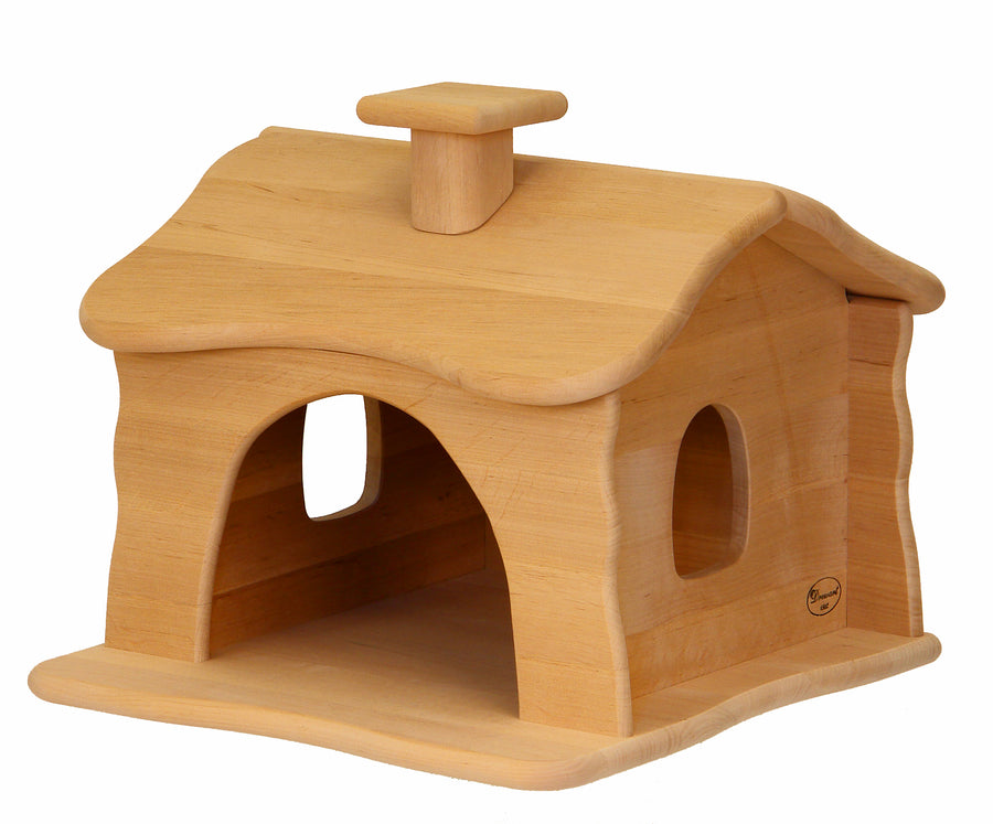 Drewart Dwarf's House with Natural Roof