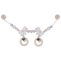 Pram Chain Horses With Clips, goki baby