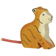 HOLZTIGER Tiger (small, sitting)