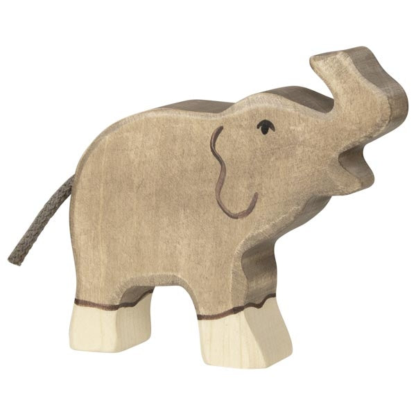 HOLZTIGER Elephant (small, trunk raised)
