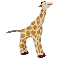 HOLZTIGER Giraffe (small, feeding)