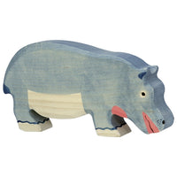 HOLZTIGER Hippopotamus (feeding)