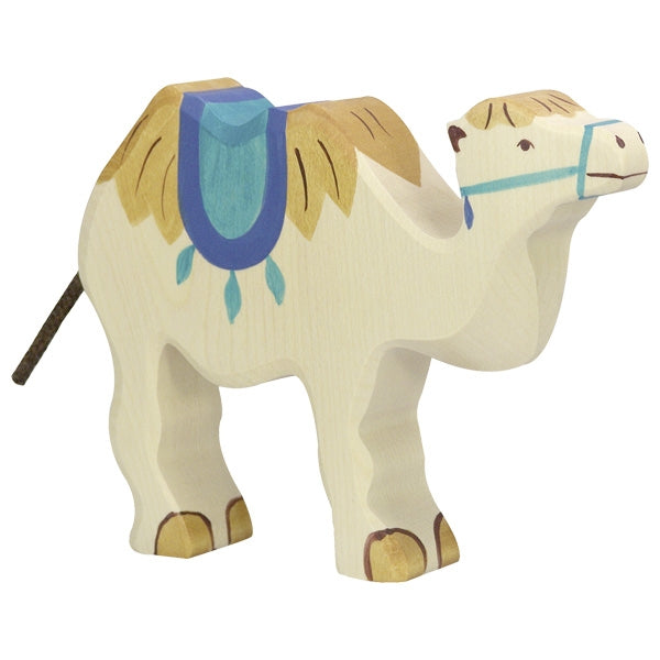 HOLZTIGER Camel with Saddle