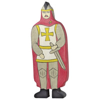 HOLZTIGER Knight with Red Cloak