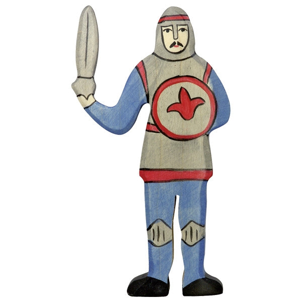HOLZTIGER Knight (fighting, blue)