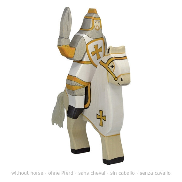HOLZTIGER Tournament Knight (white, without horse)