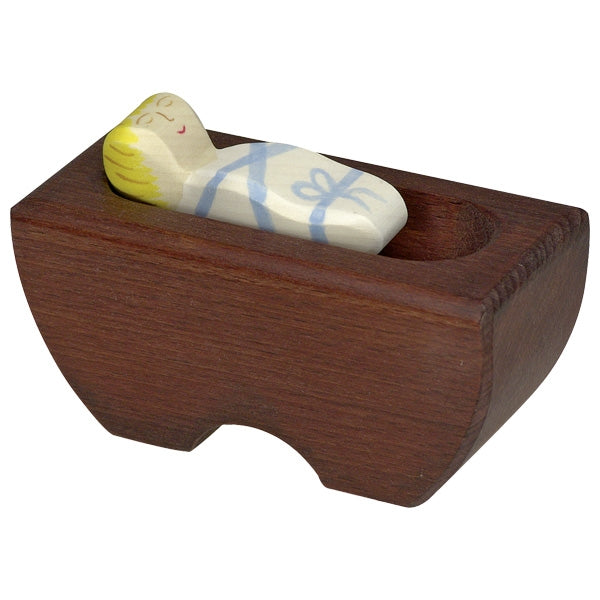 HOLZTIGER Baby Jesus (white, blue)