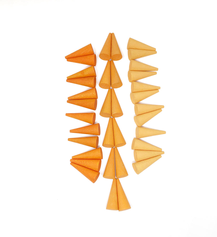 Grapat Mandala Orange Cones