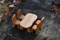 Willi's Holzwerkstatt "Table and 4 Chairs"