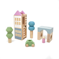 Lubulona Green Car with Pink Figure