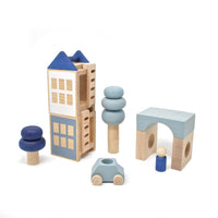 Lubulona Gray Car with Blue Figure