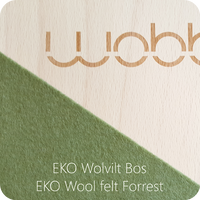 Wobbel Balance Board with Felt
