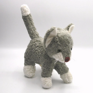 Kallisto Stuffed Animal "Cat" (grey)