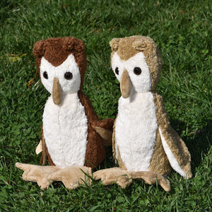 Kallisto Stuffed Animal "Owl" (light brown)