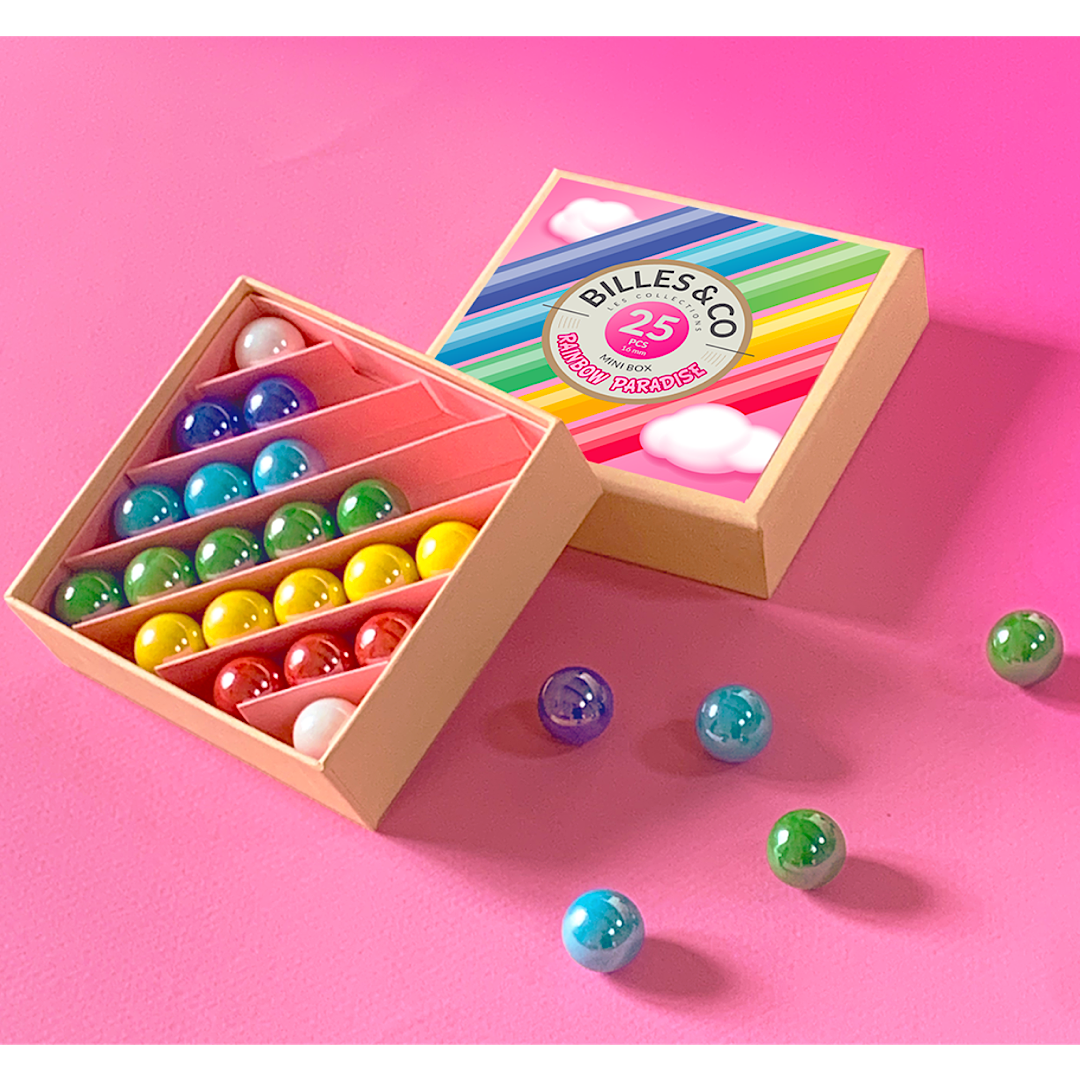 Billes & Co Rainbow Paradise Mini Box (25 pieces)