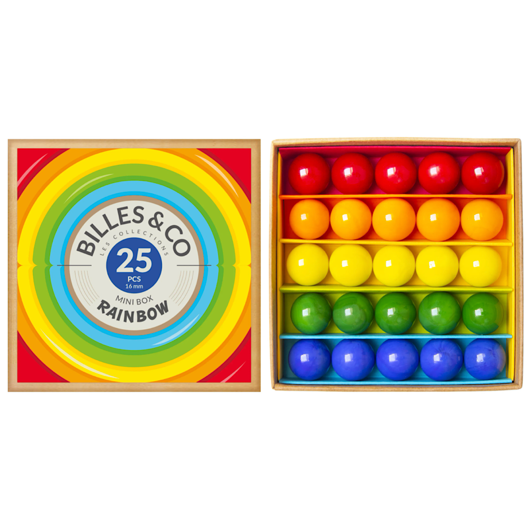 Billes & Co Rainbow Mini Box (25 pieces)