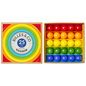 Billes & Co Rainbow Mini Box (25 pieces)