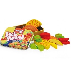 Erzi Lachgummi in a Tin