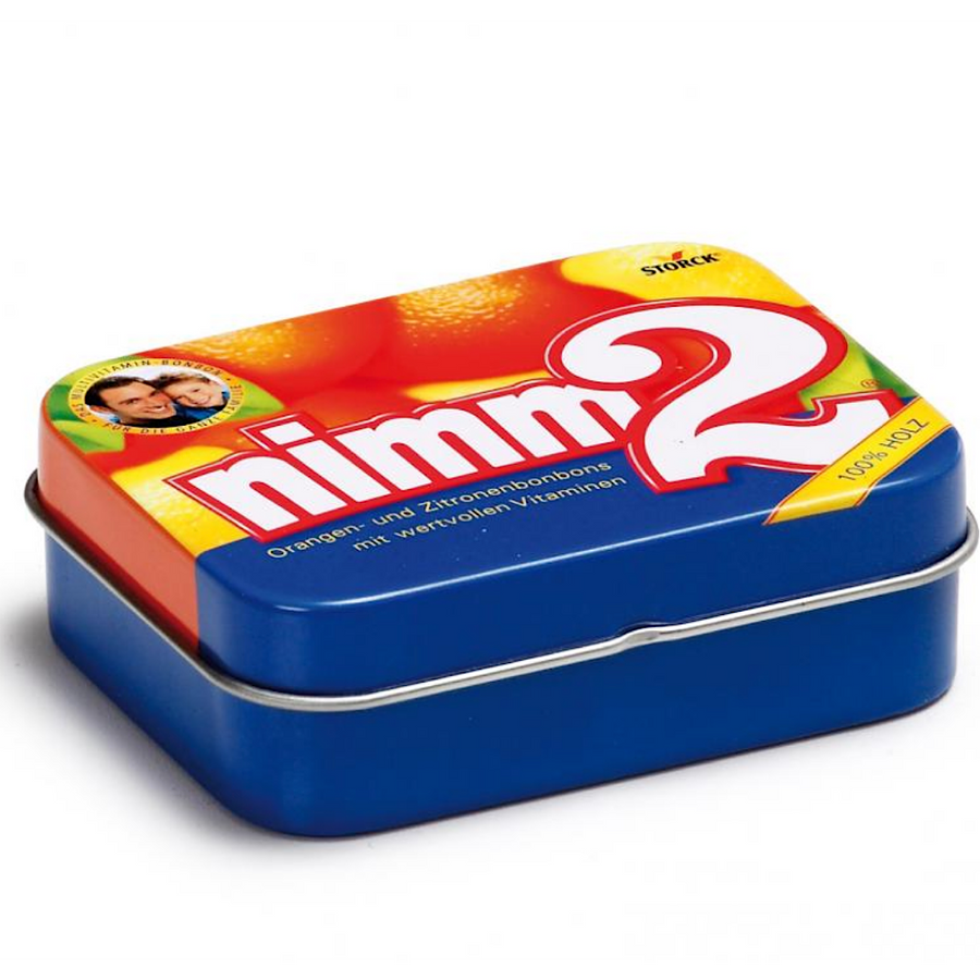 Erzi Nimm2 in a Tin