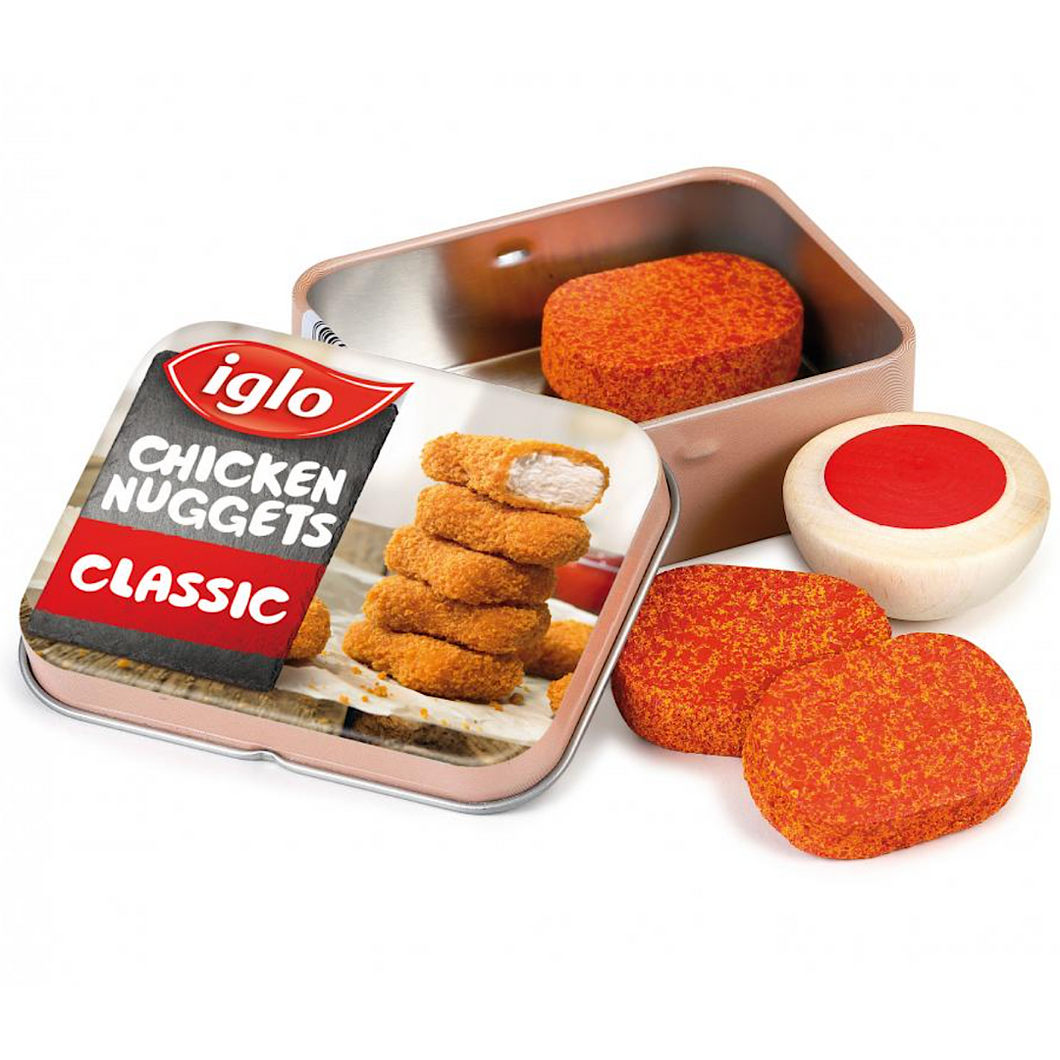 Erzi Chicken Nuggets in a Tin