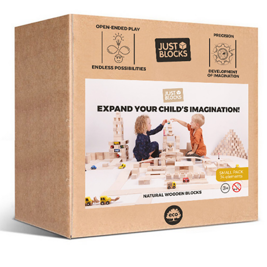 Just Blocks Building Set Small