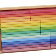 Rainbow Building Slats (Small Set)