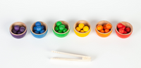 Grapat Bowls & Marbles Sorting Game