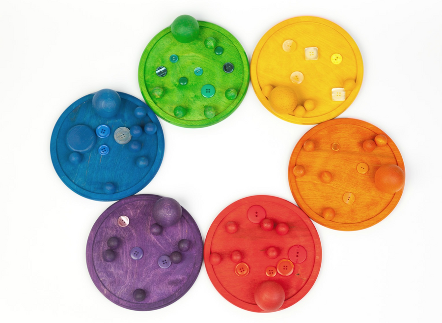 Grapat 6 Rainbow Dishes