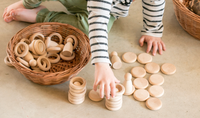 Grapat Nins, Rings and Coins (Natural)