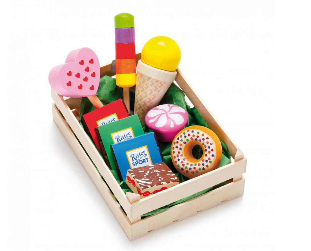 Erzi Assorted Candies in Crate