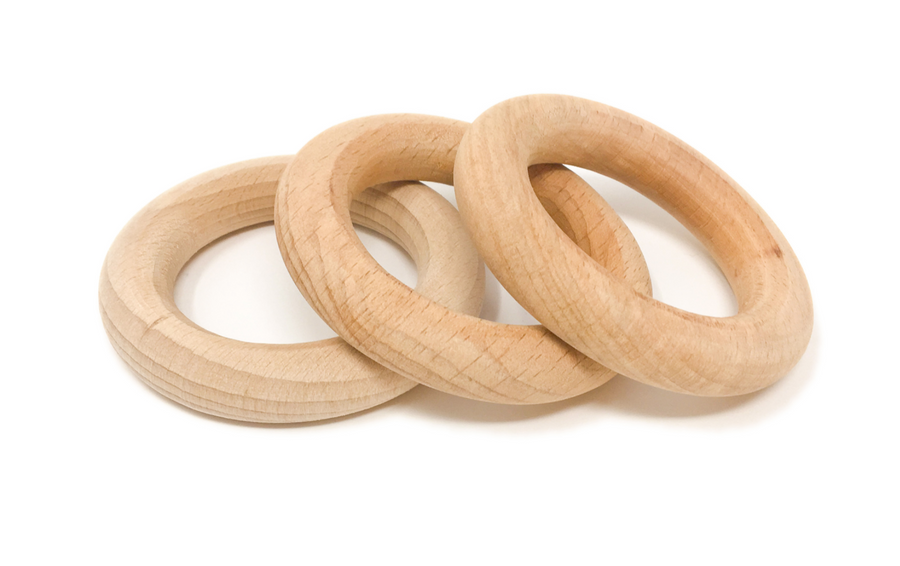 Grapat 3 Small Wooden Rings
