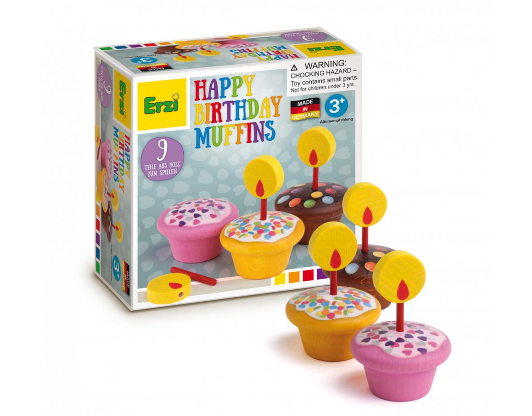 Erzi Happy Birthday Muffins