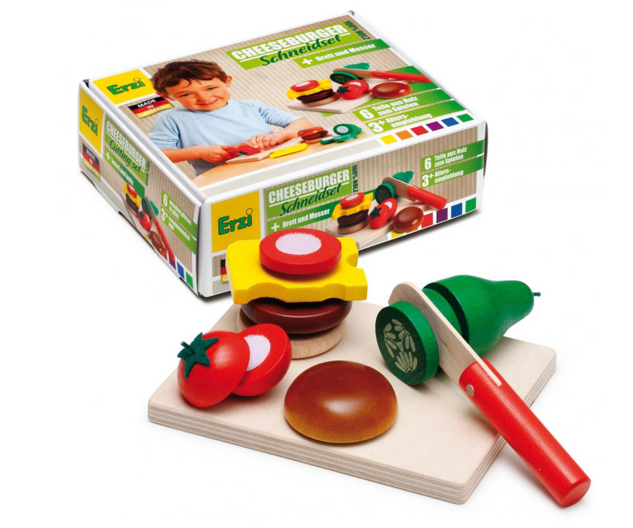 Erzi Cheeseburger Cutting Set