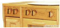 Drewart Kitchen and Sink Combination (natural)